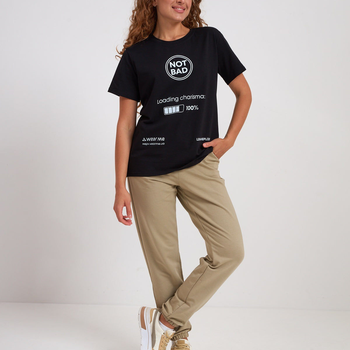 Штани джогери з двонитки Роксі-2