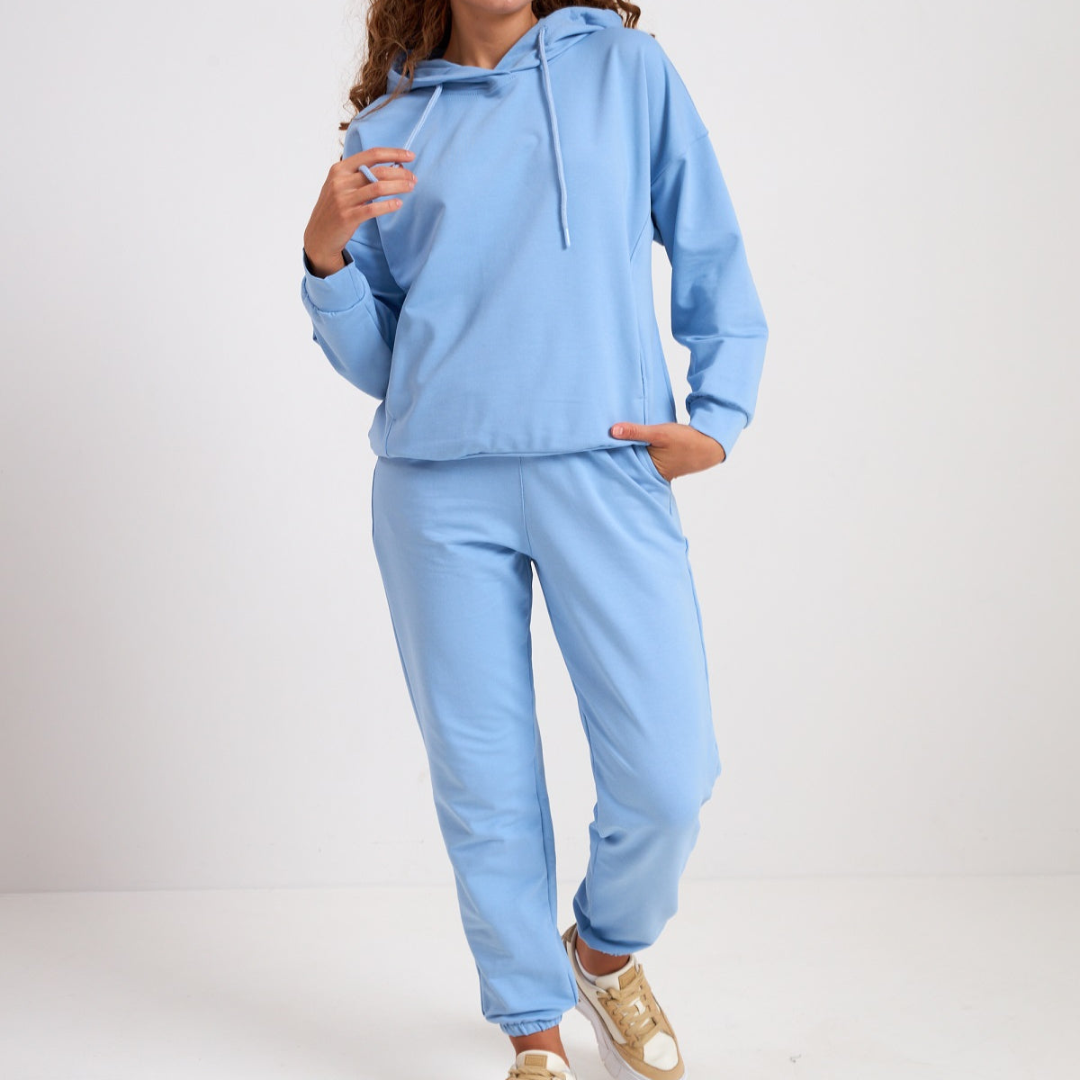 Штани джогери з двонитки Роксі-2