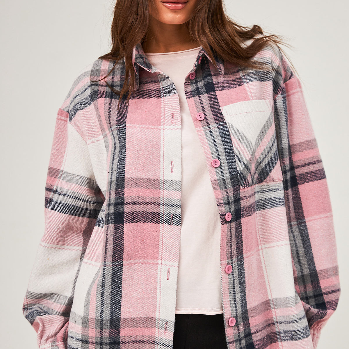 Сорочка утеплена у клітинку