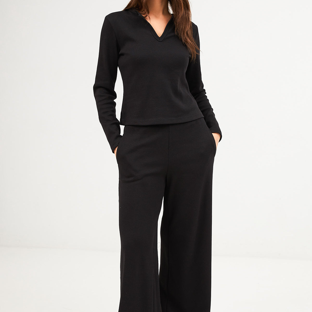 Штани вільні з кишенями Райлі