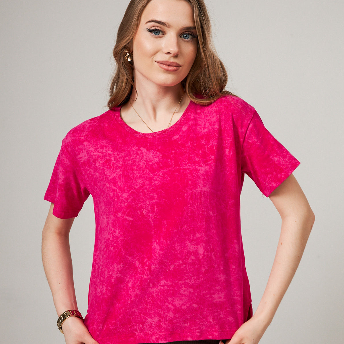 Футболка вільна варка із розрізами