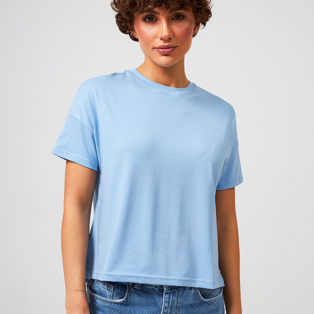 Футболка вільна з подовженою спинкою