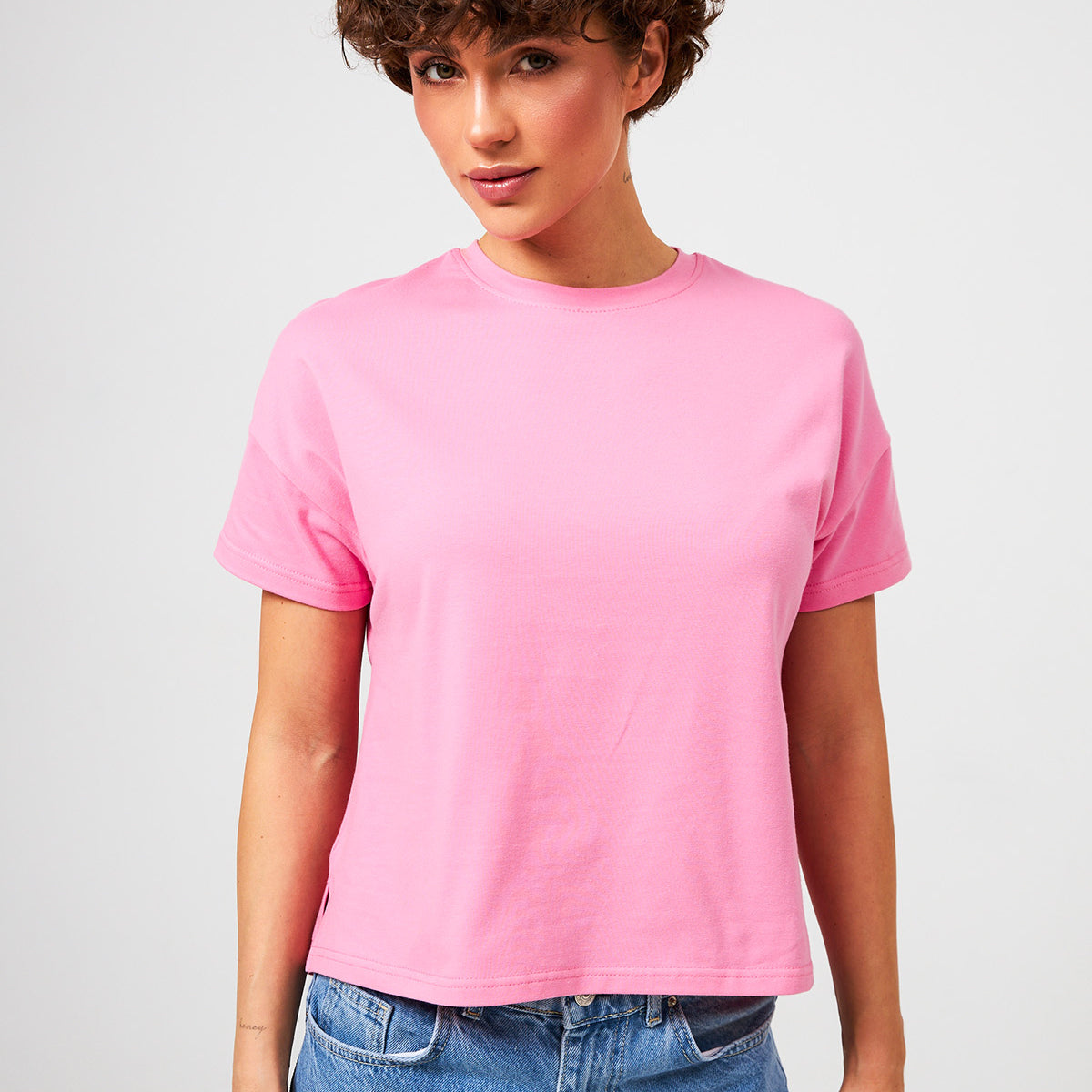 Футболка вільна з подовженою спинкою