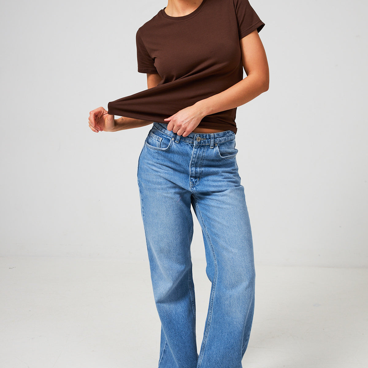 Джинси блакитні кльош