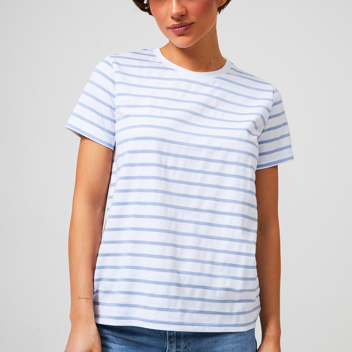 Футболка базова у смужку