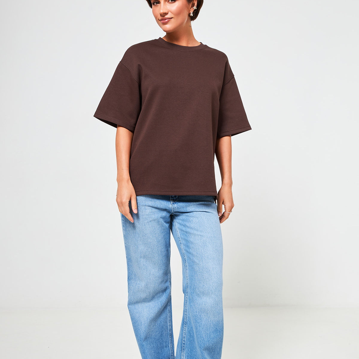 Футболка оверсайз Дабл