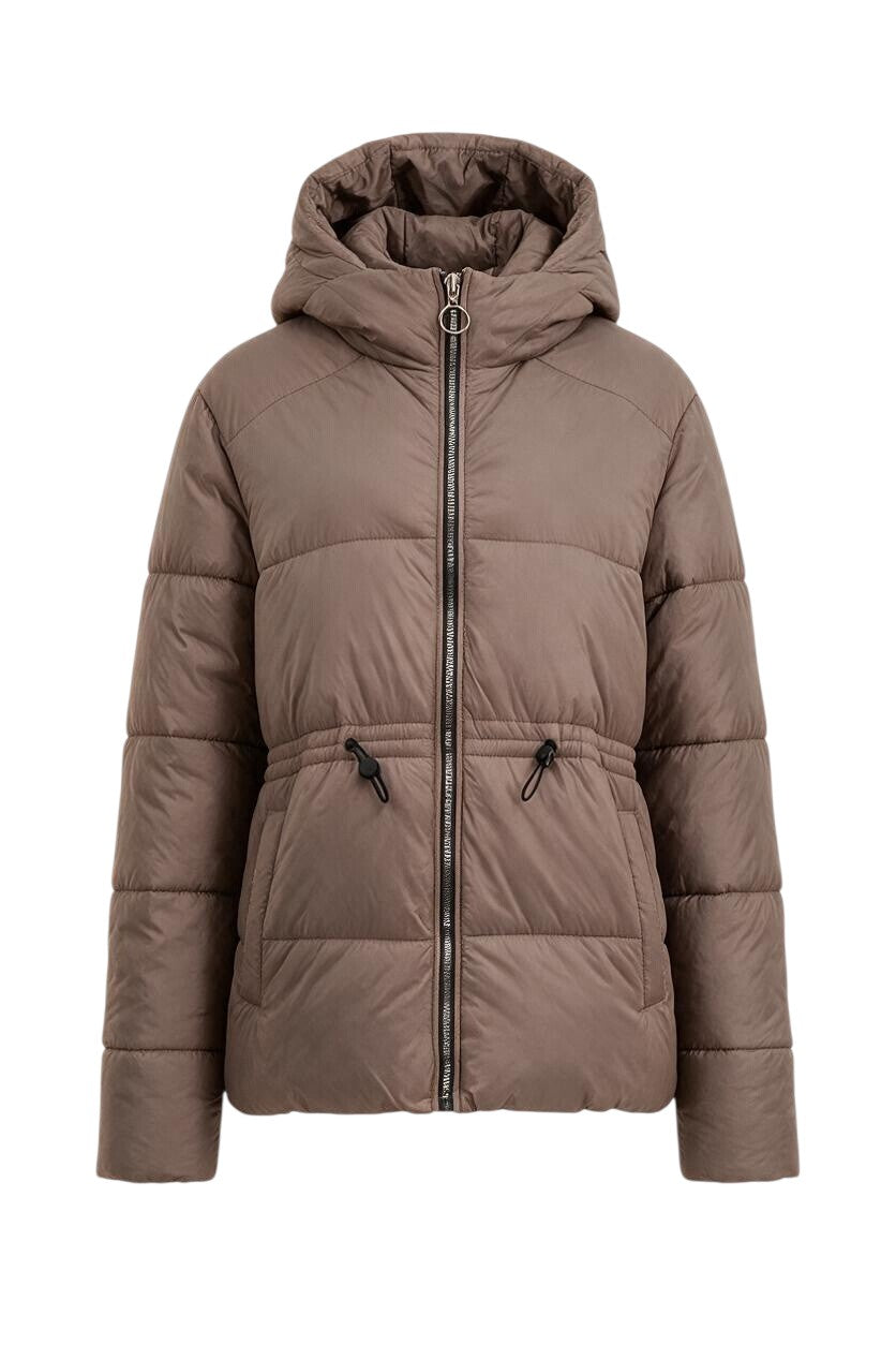 [10_26_262_16661] Куртка з куліскою по талії