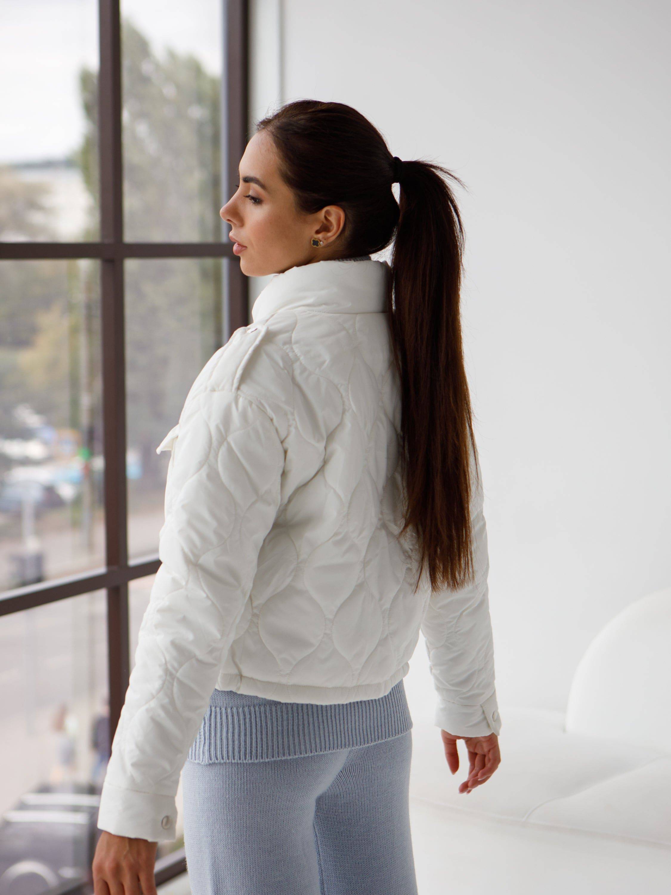 Куртка вкорочена з куліскою по низу - Wear Me