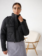 Куртка вкорочена з куліскою по низу - Wear Me