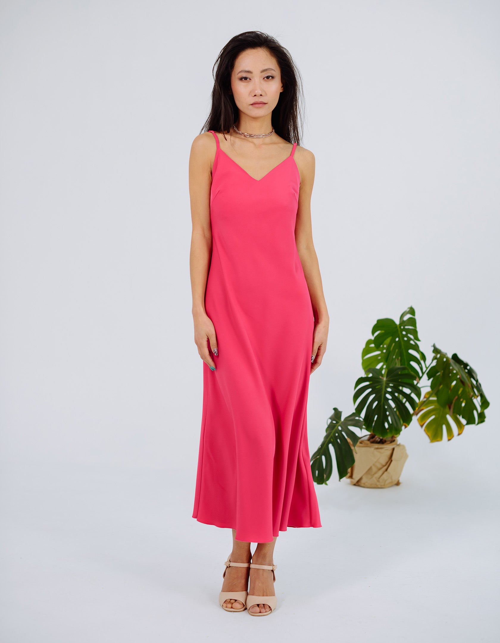 Сукня жіноча комбінація міді на брителях - Wear Me