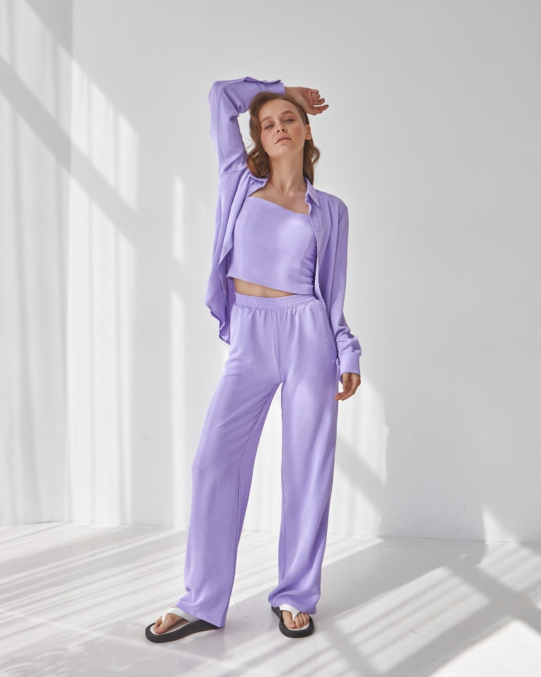 Брюки жіночі легкі літні вільні - Wear Me