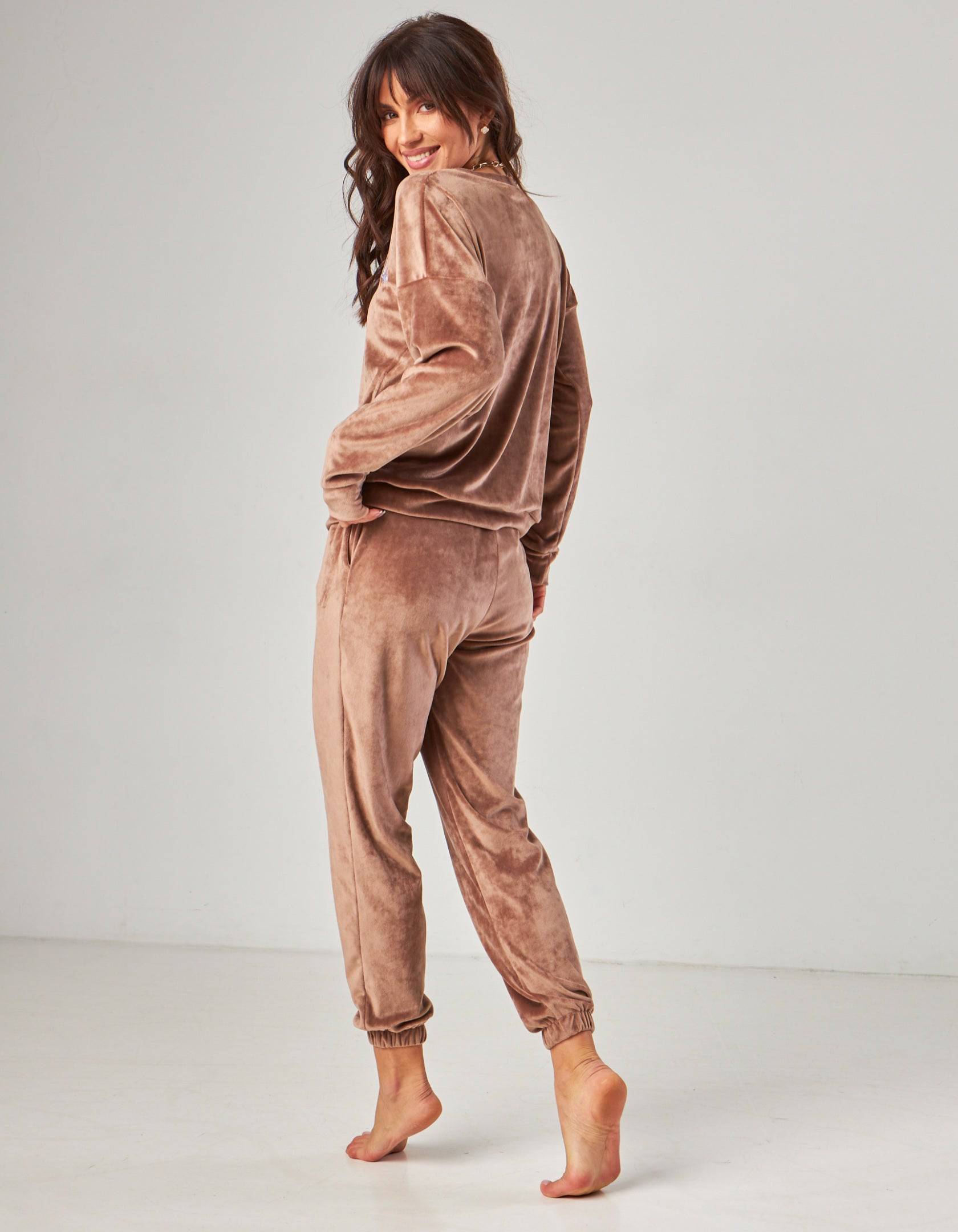 Штани джогери домашні велюрові - Wear Me