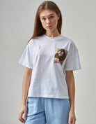 Футболка жіноча з кишенею принт - Wear Me