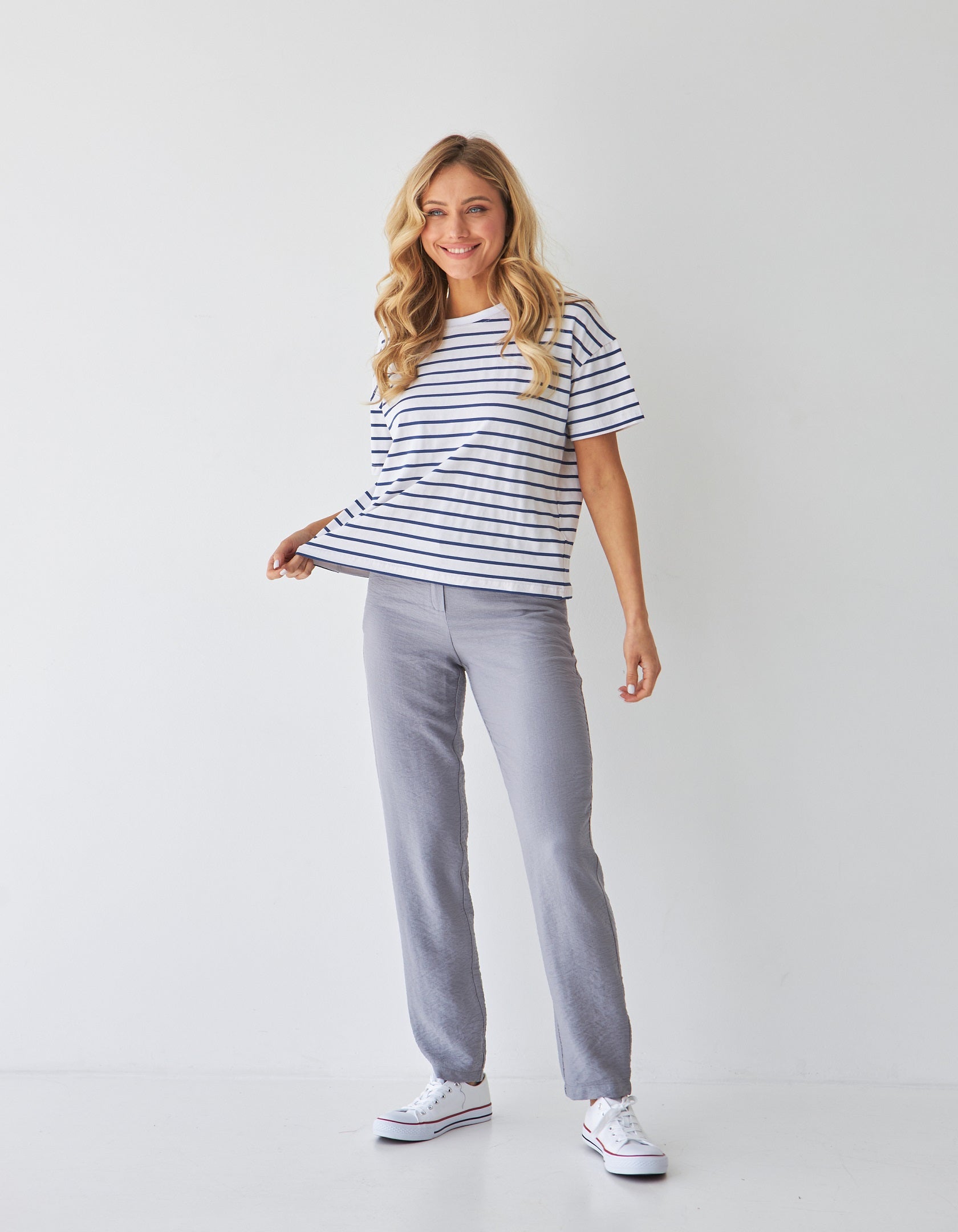 Штани вузькі з льону - Wear Me