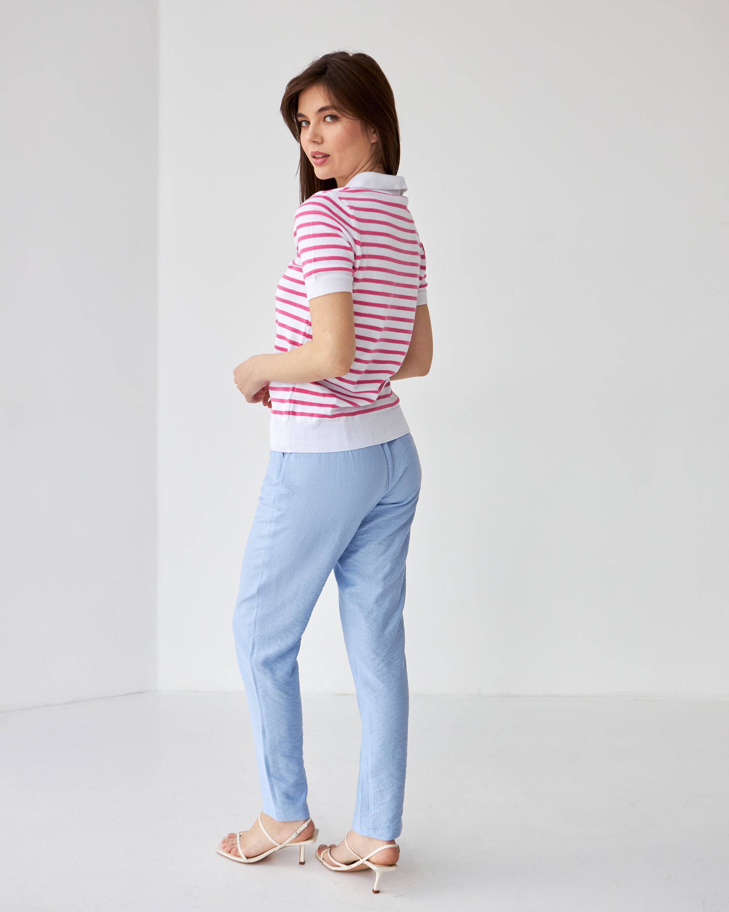 Штани вузькі з льону - Wear Me