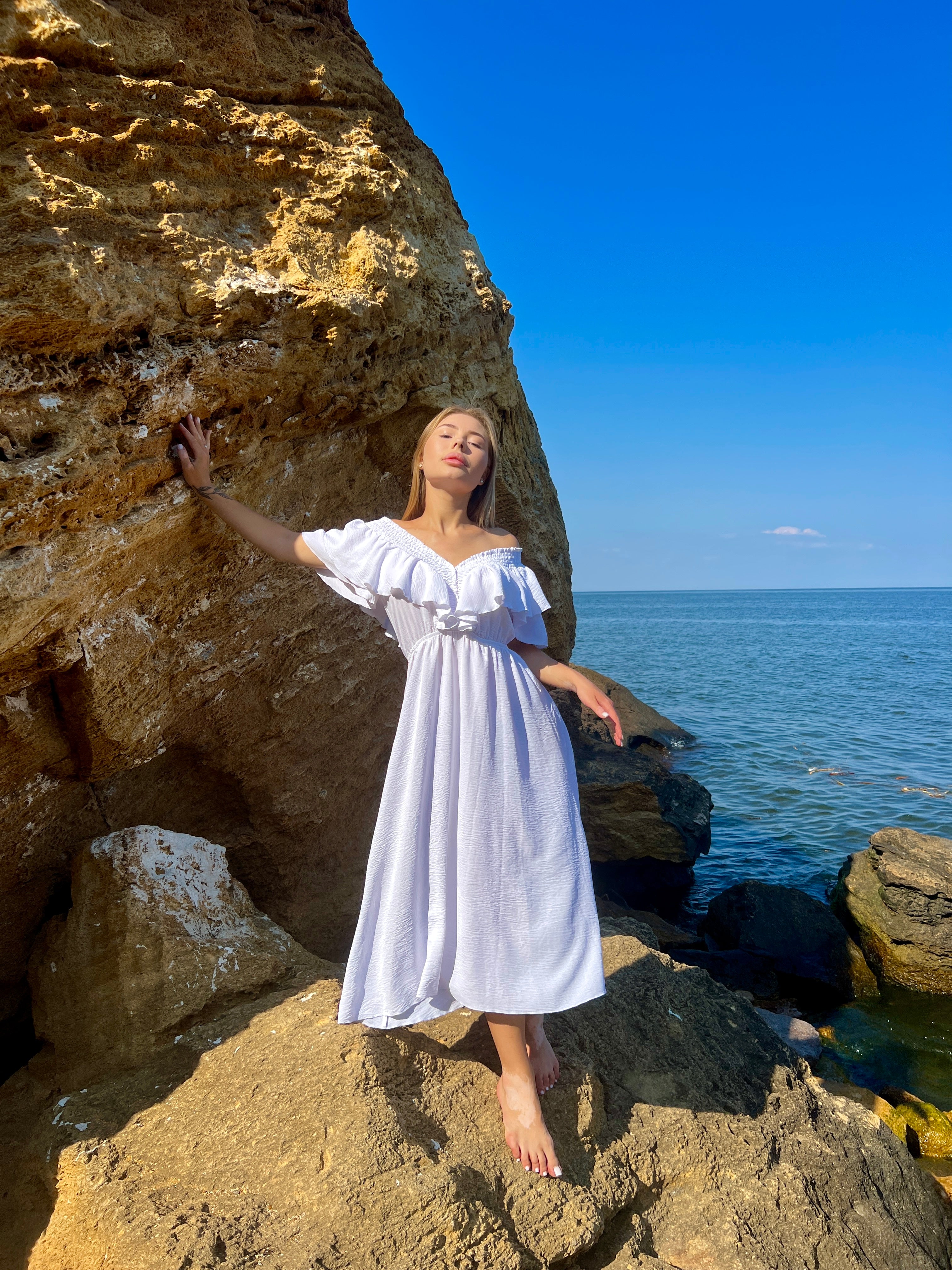 Сукня з резинкою на планці - Wear Me