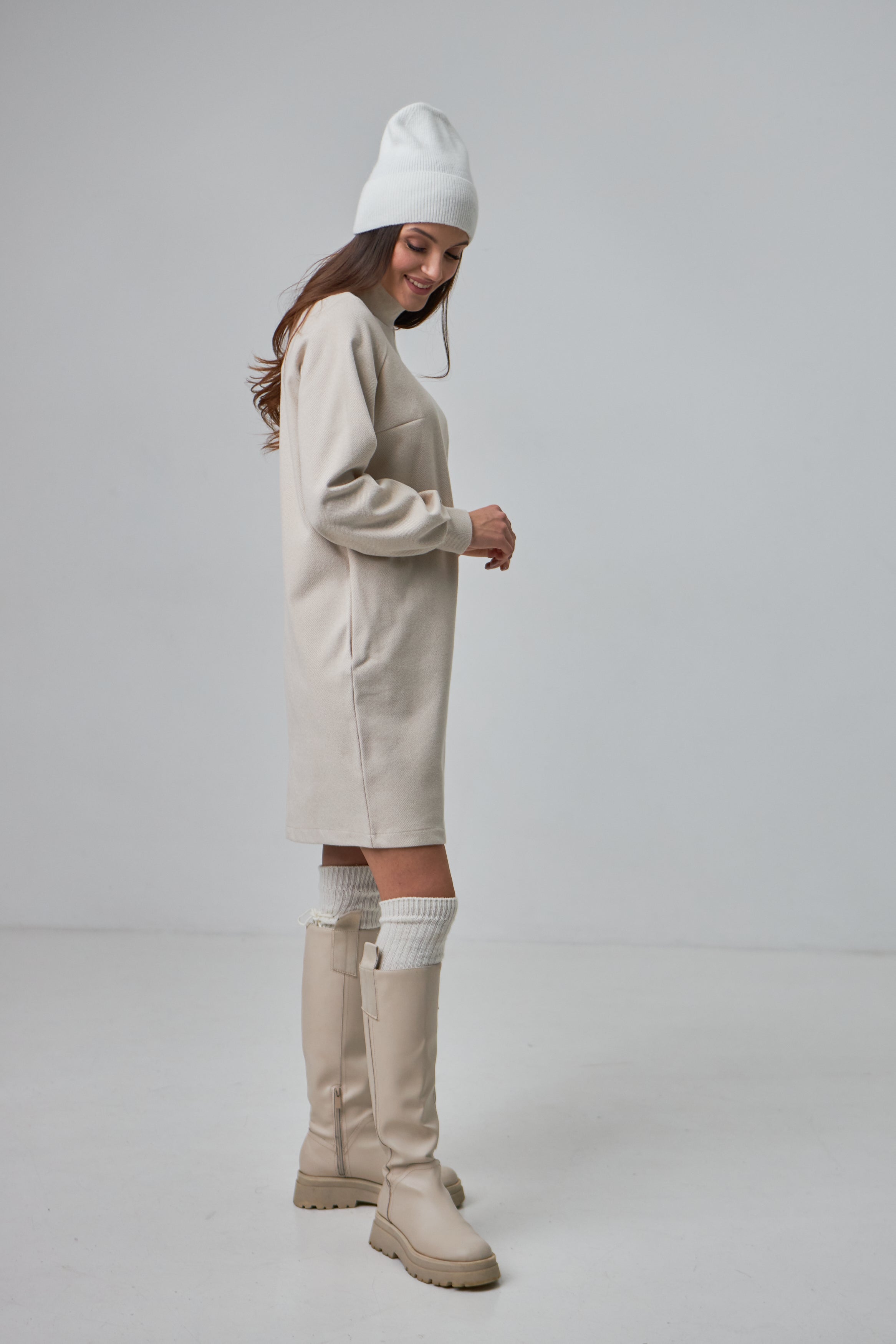 Сукня кежуал зі стійкою - Wear Me