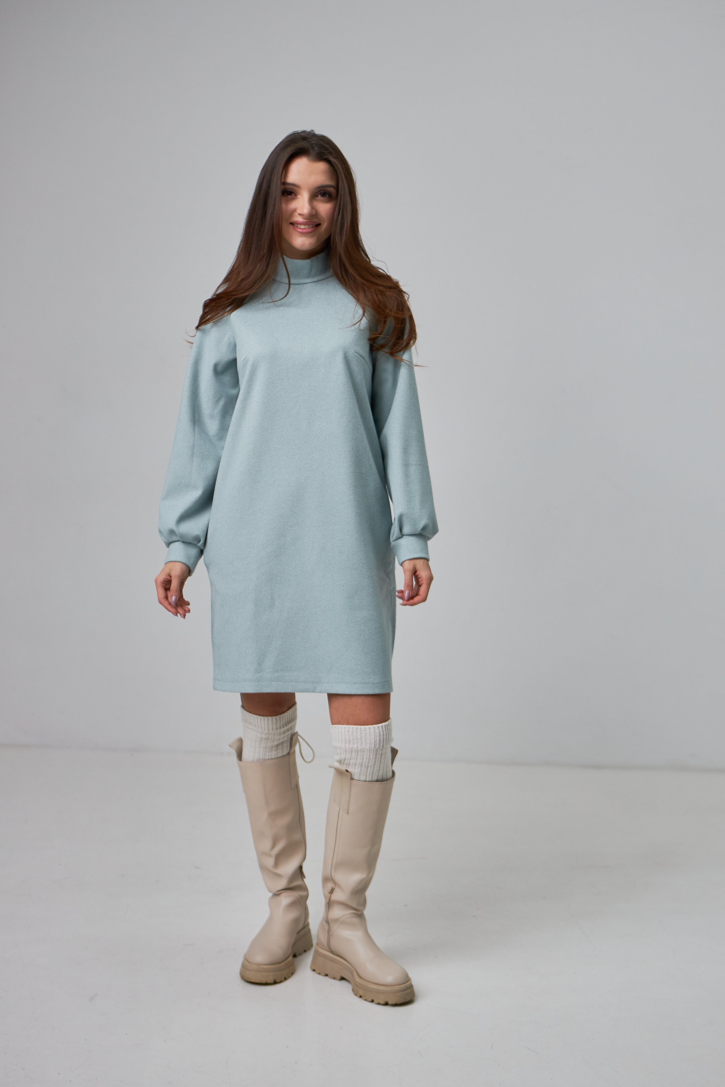 Сукня кежуал зі стійкою - Wear Me