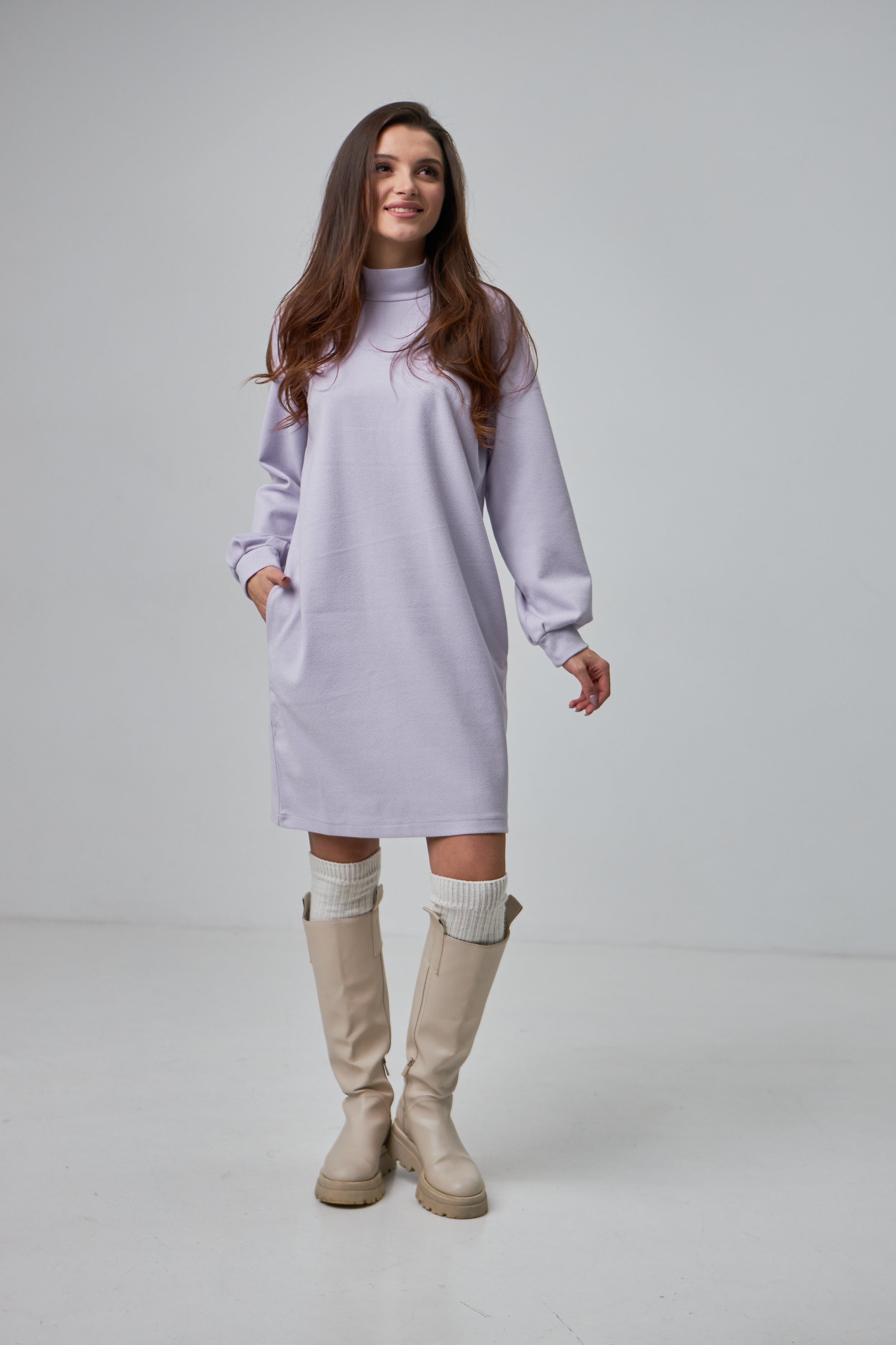 Сукня кежуал зі стійкою - Wear Me