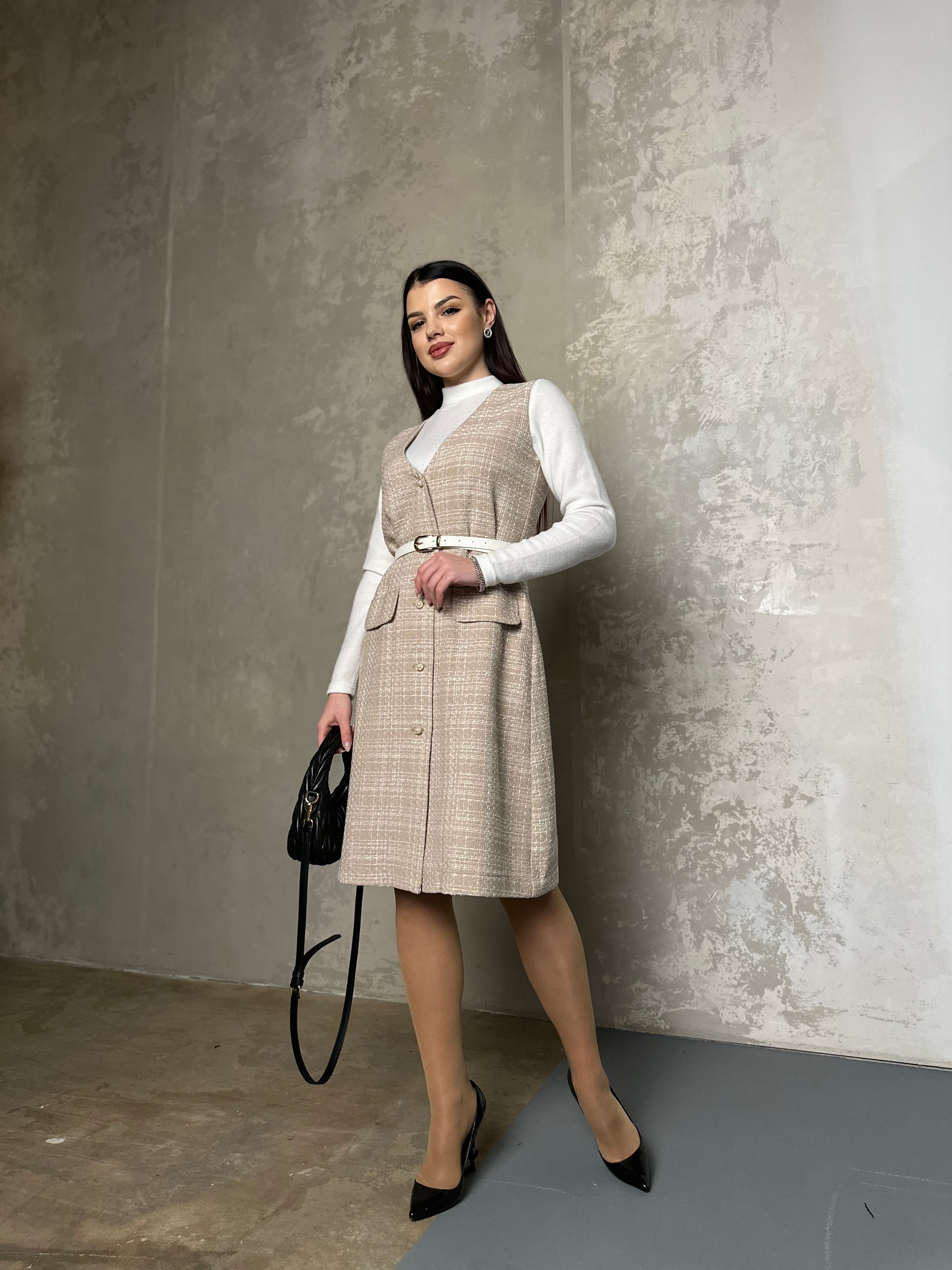 Сарафан кежуал на гудзиках - Wear Me