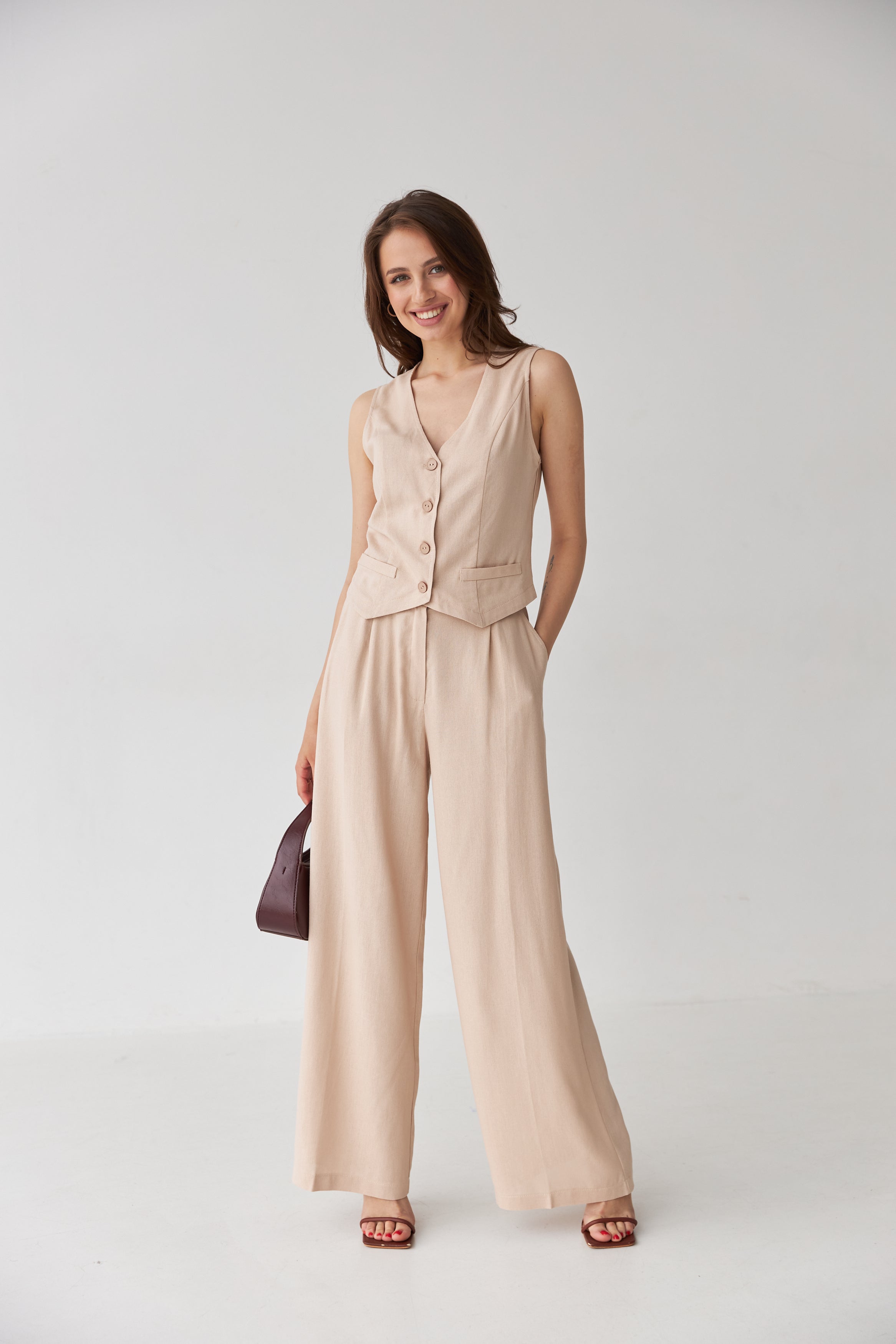 Брюки з льону Софі - Wear Me