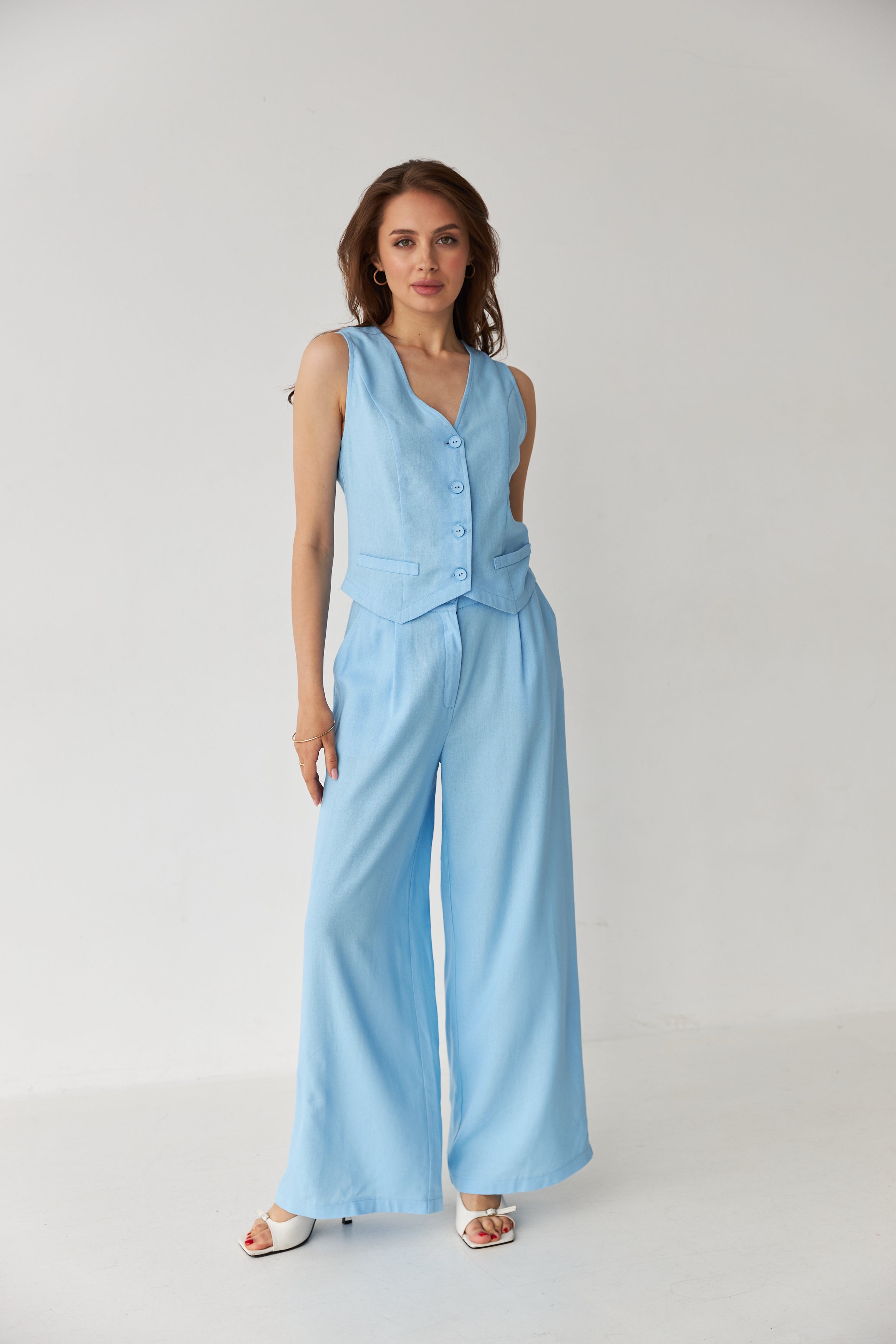 Брюки з льону Софі - Wear Me