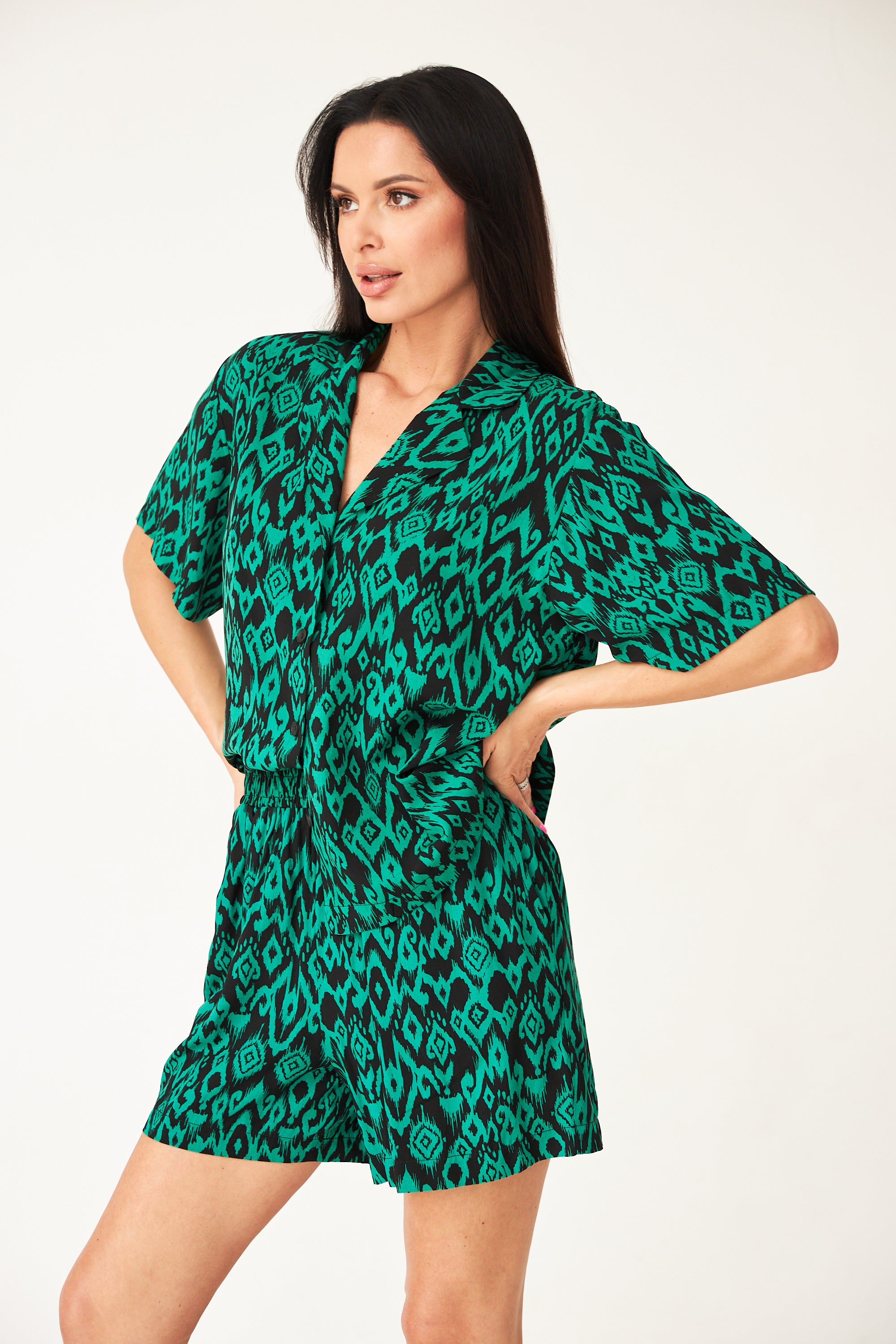 Сорочка  штапель принт - Wear Me