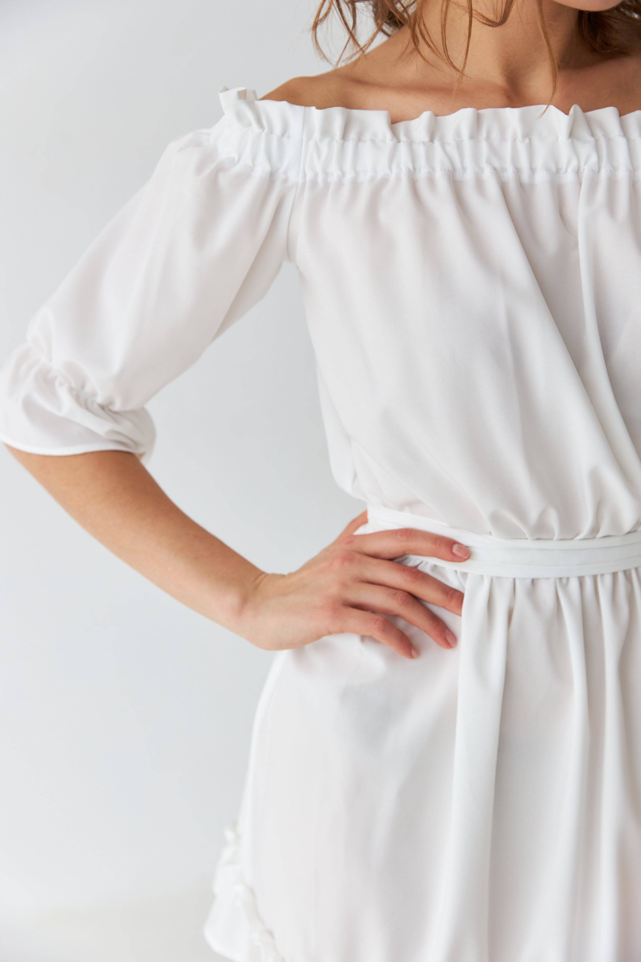 Сукня міні з рюшами - Wear Me