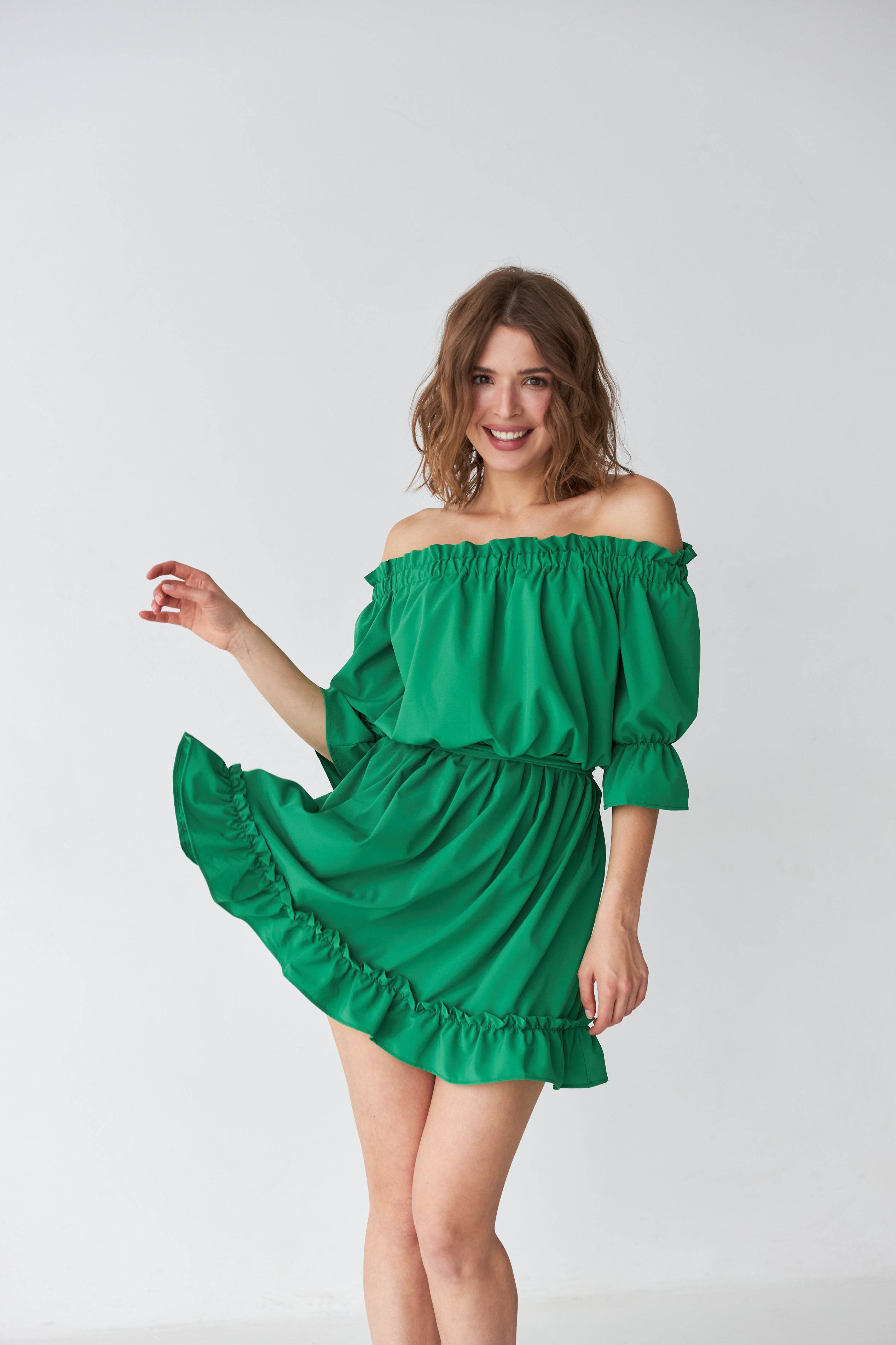 Сукня міні з рюшами - Wear Me