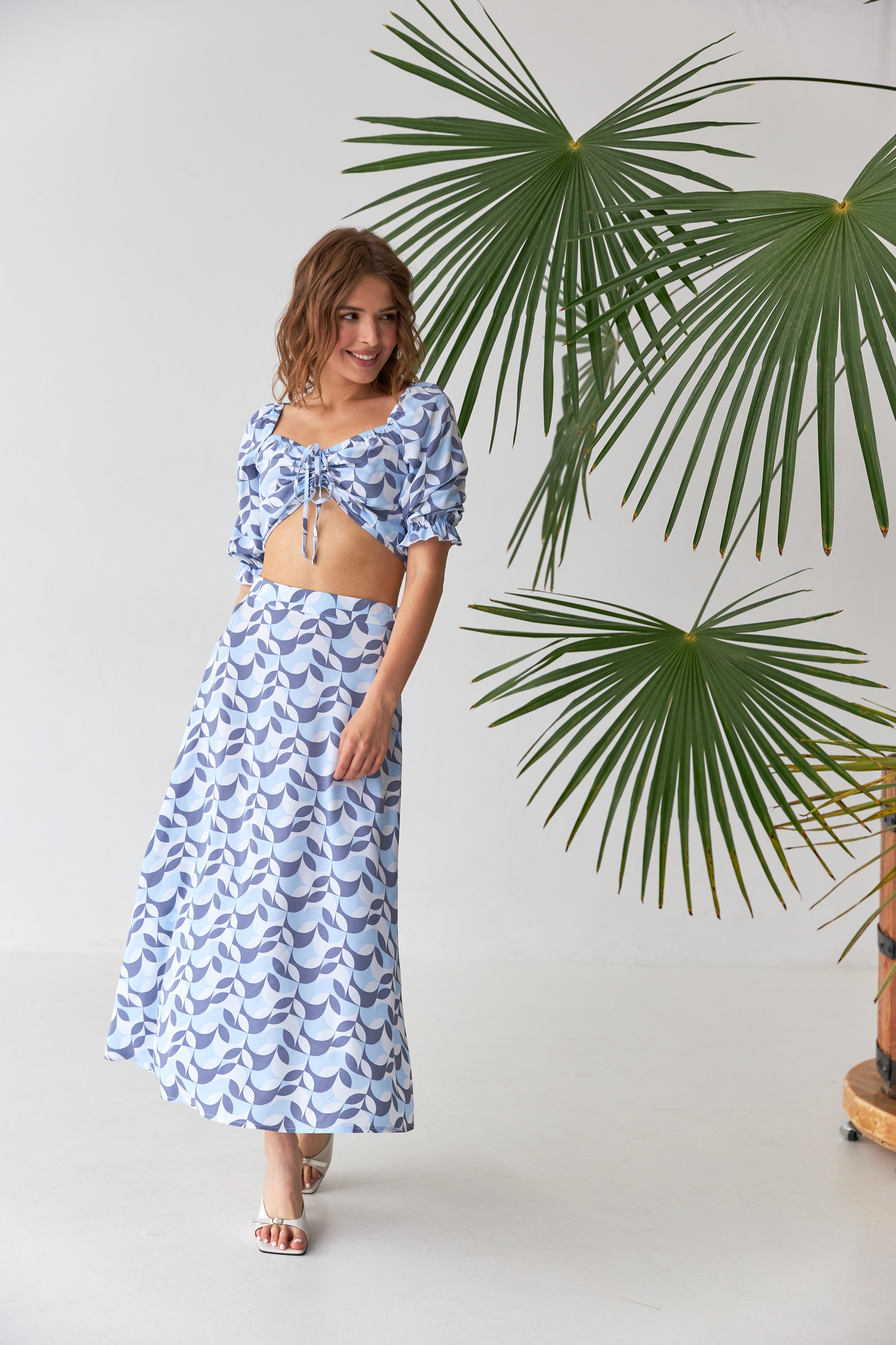 Спідниця міді полукльош - Wear Me