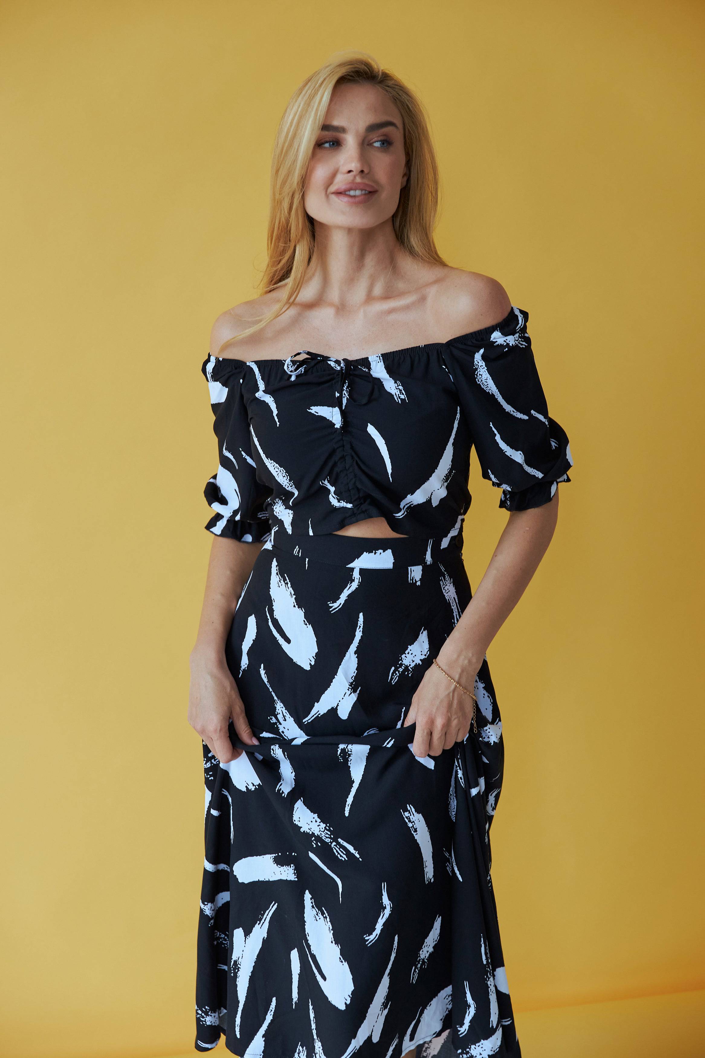 Спідниця міді полукльош - Wear Me