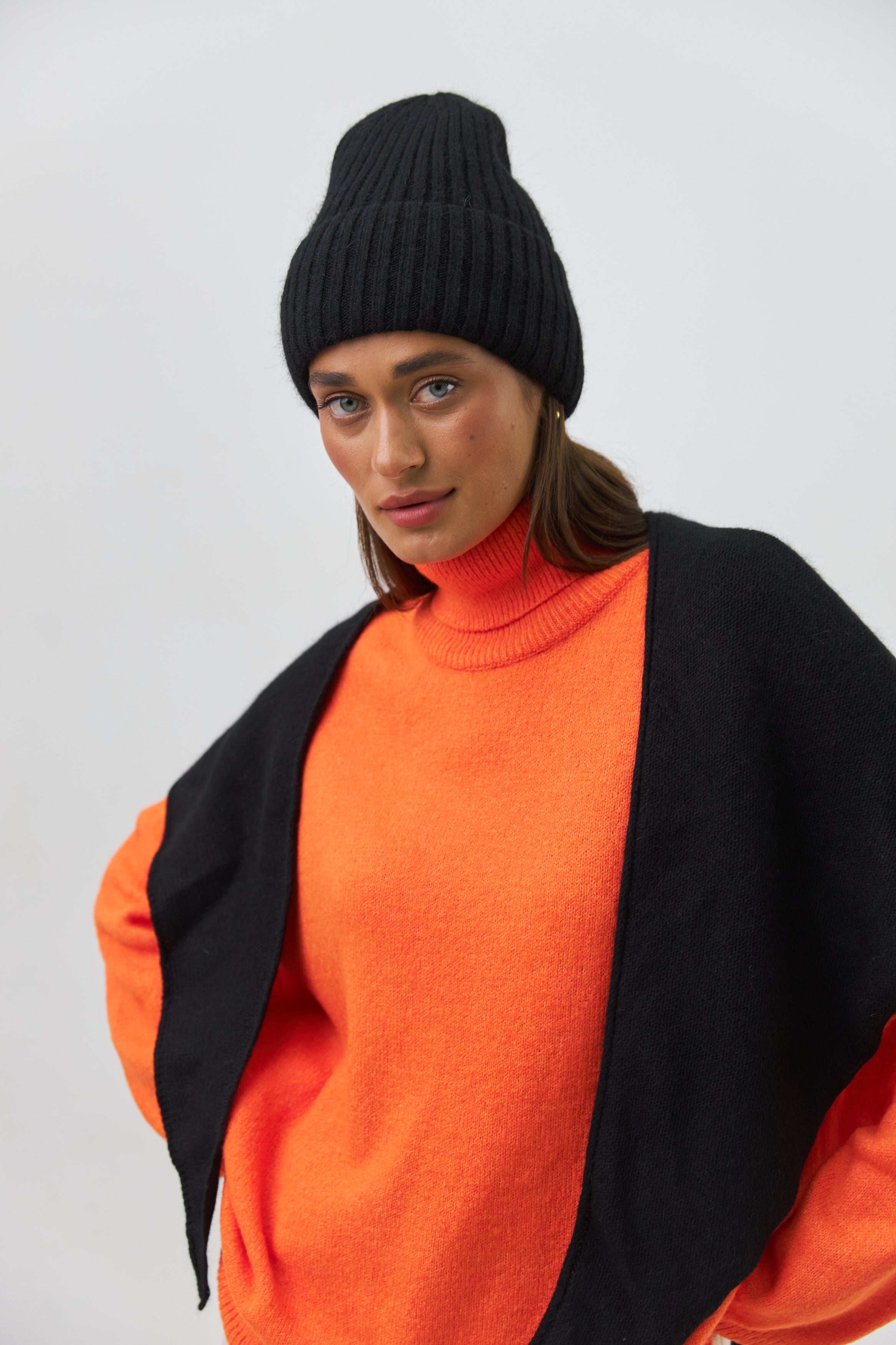 Шапка ангора на флісі - Wear Me