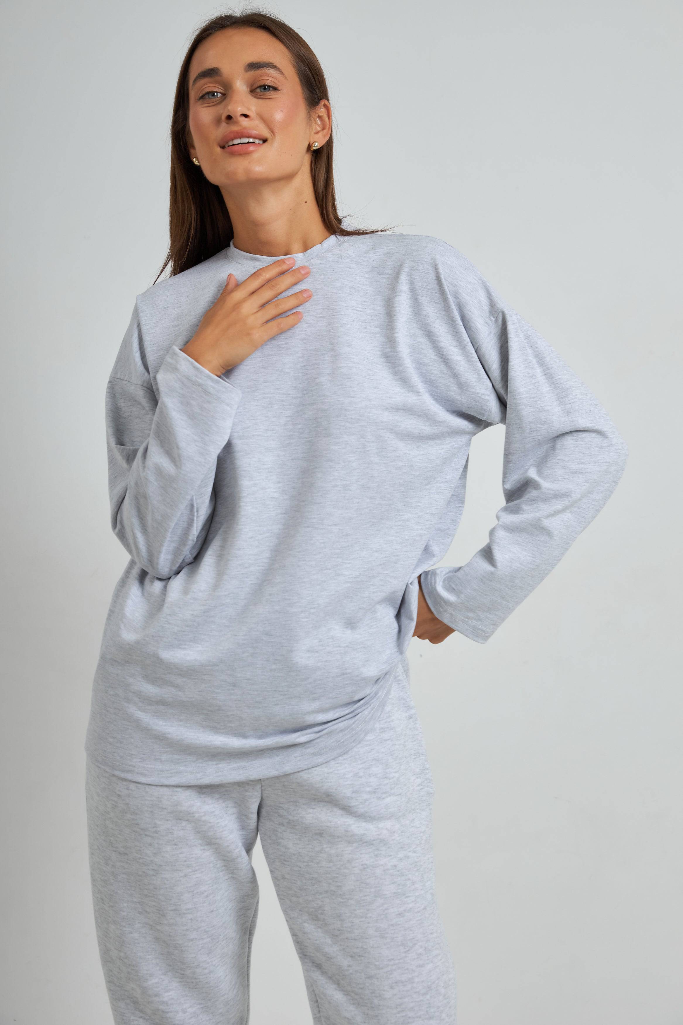 Футболка Oversize з довгим рукавом - Wear Me