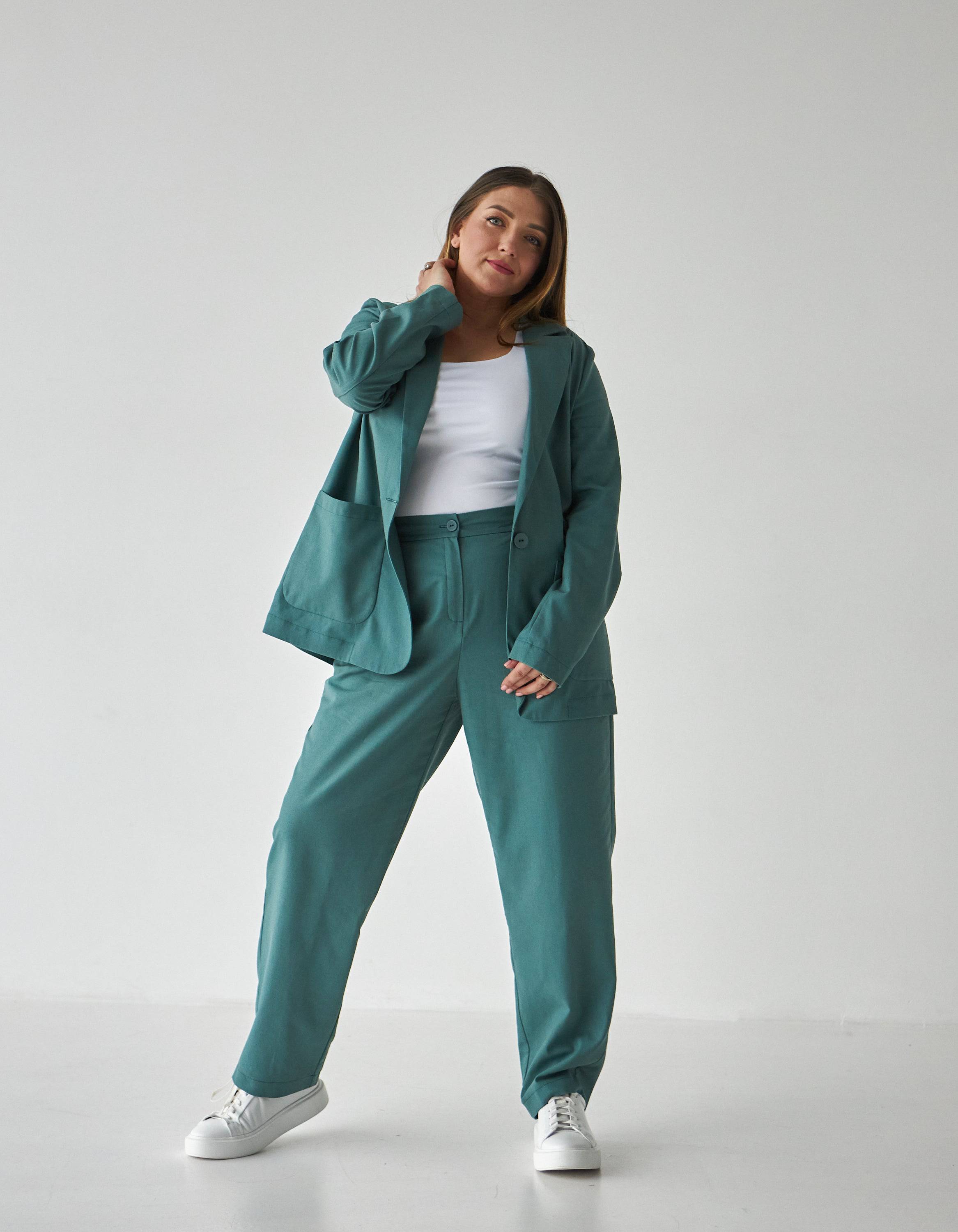 Брюки класичні з льону - Wear Me